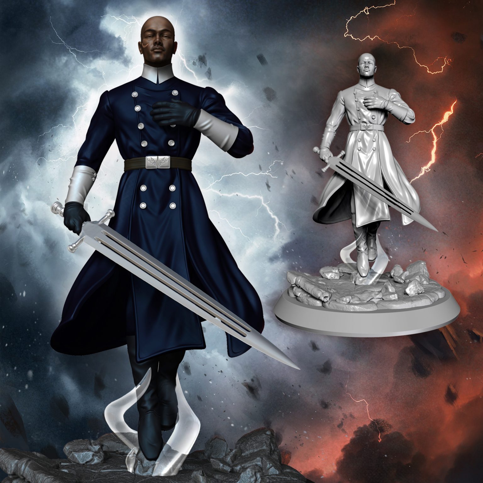 Rlain Stormlight Premium Miniatures: Actualización 15, Vyre, Nale, Teft ...