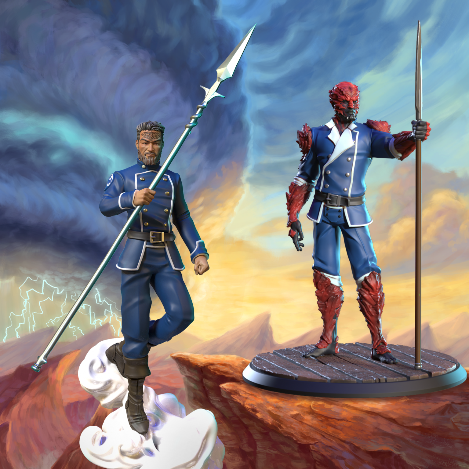 Rlain Stormlight Premium Miniatures: Actualización 15, Vyre, Nale, Teft ...