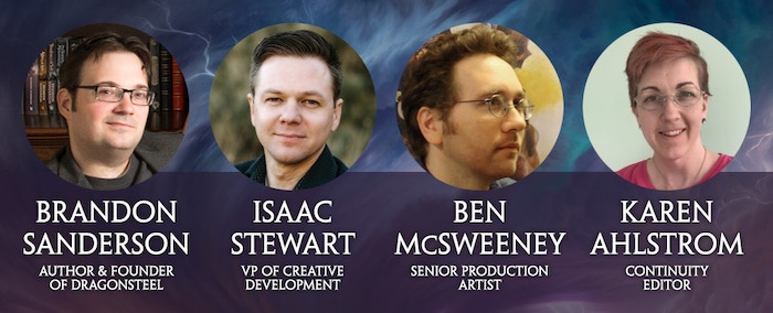 Stormlight Premium Miniatures - Dragonsteel Team: Brandon Sanderson, Isaac Stewart, Ben McSweeney, Karen Ahlstrom