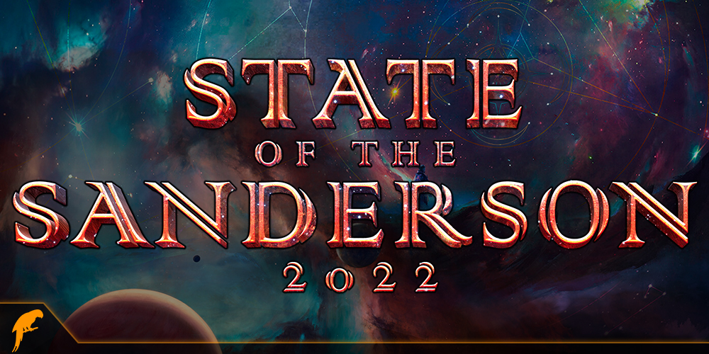 Brandon Sanderson comparte el State of the Sanderson 2022