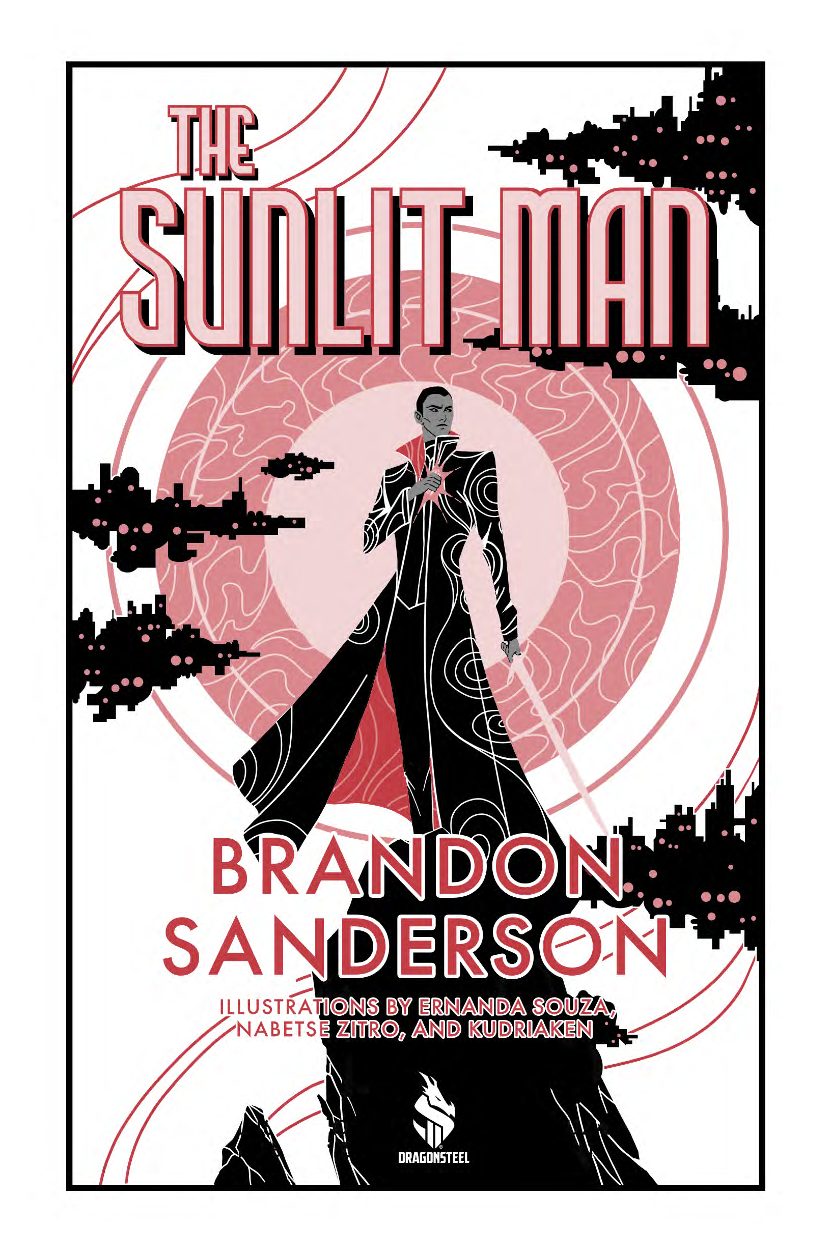 The Sunlit Man - Front Cover art, by Kudriaken